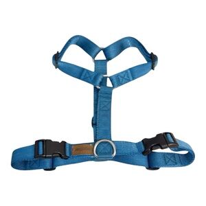 Together Harness Y Style German Made Nylon Dog Harness Blue Size Medium